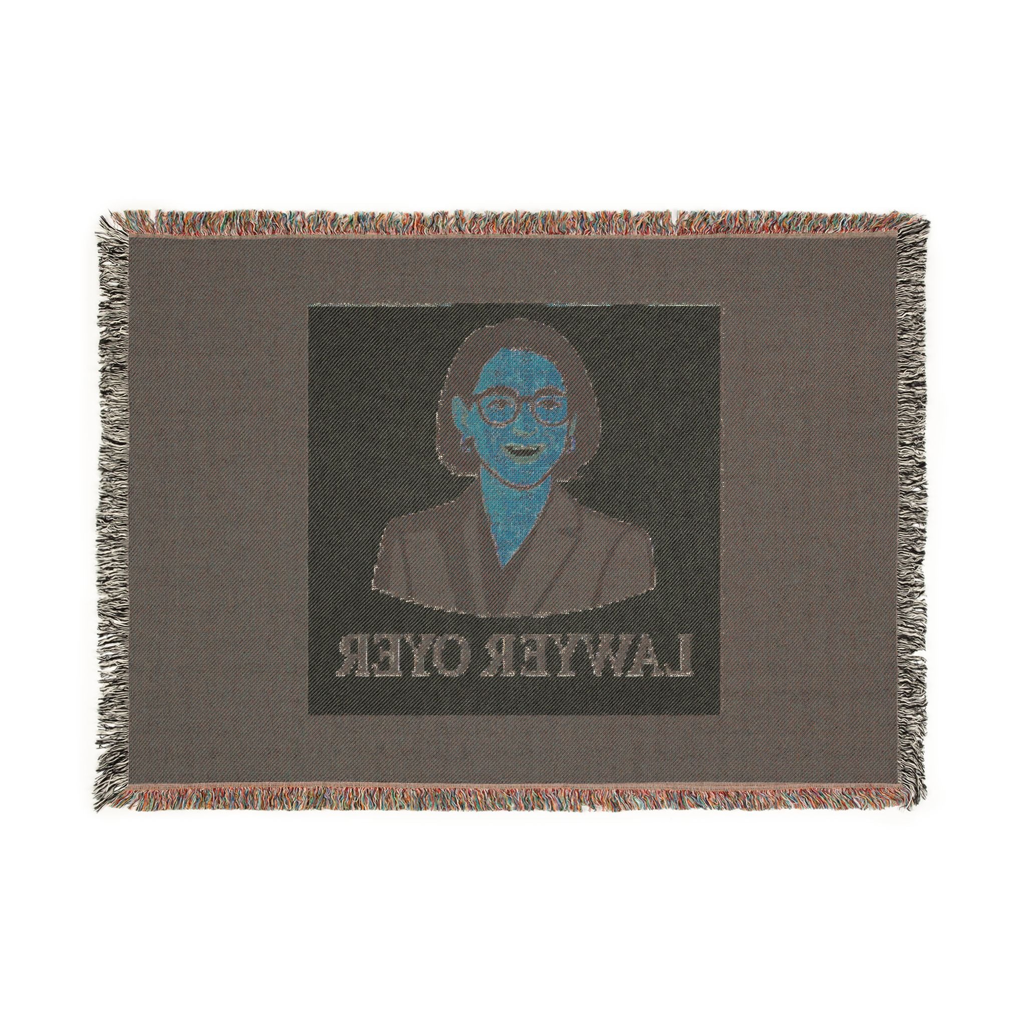 The Lawyer Oyer Woven Blanket