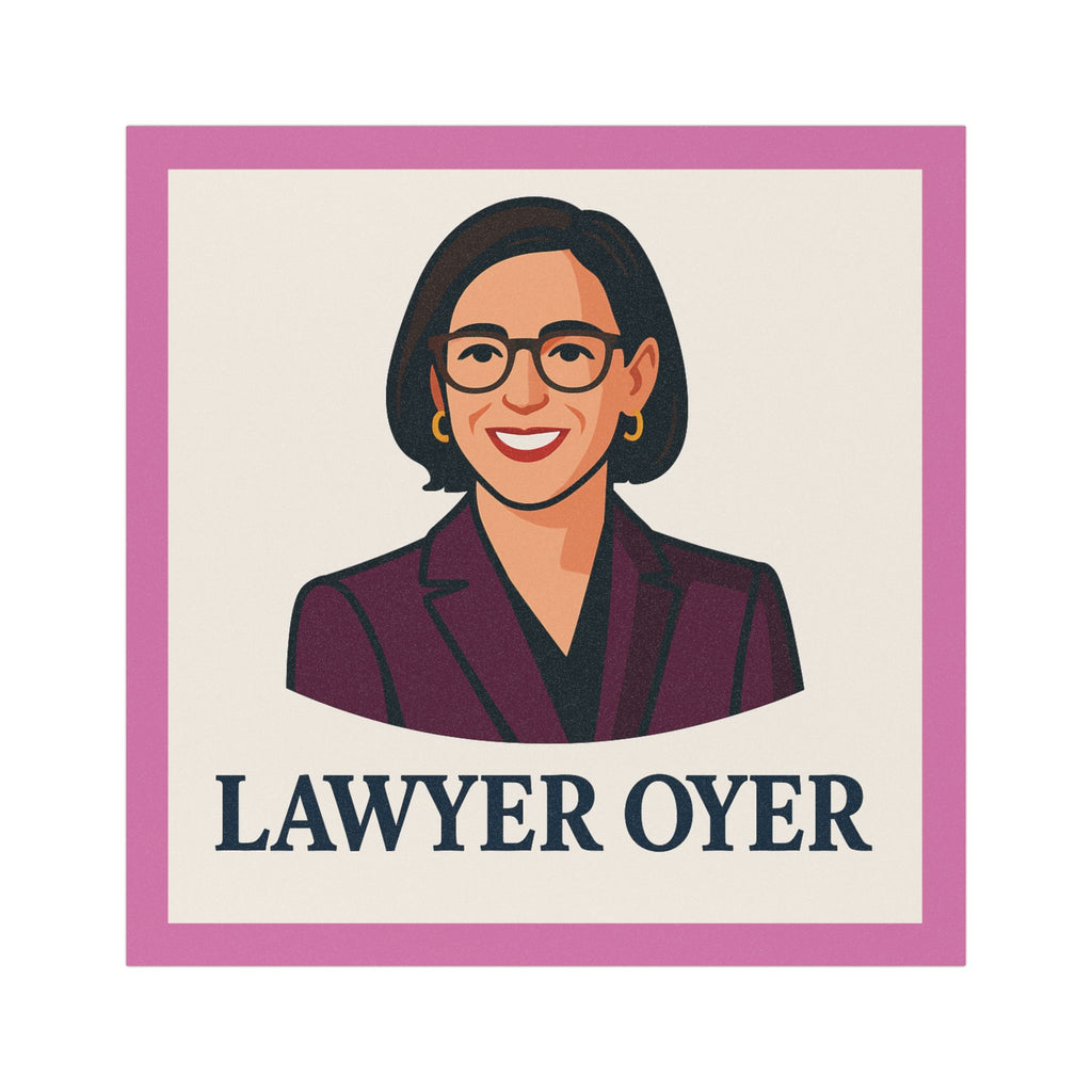 The Lawyer Oyer Car Magnet