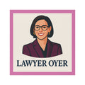 The Lawyer Oyer Car Magnet