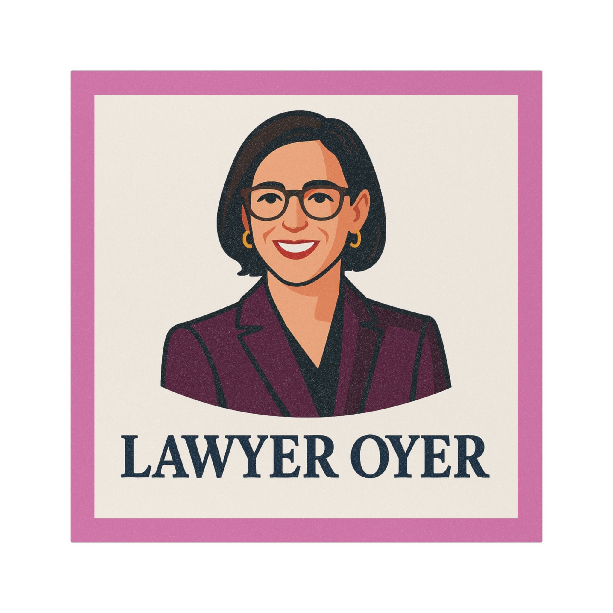 The Lawyer Oyer Car Magnet