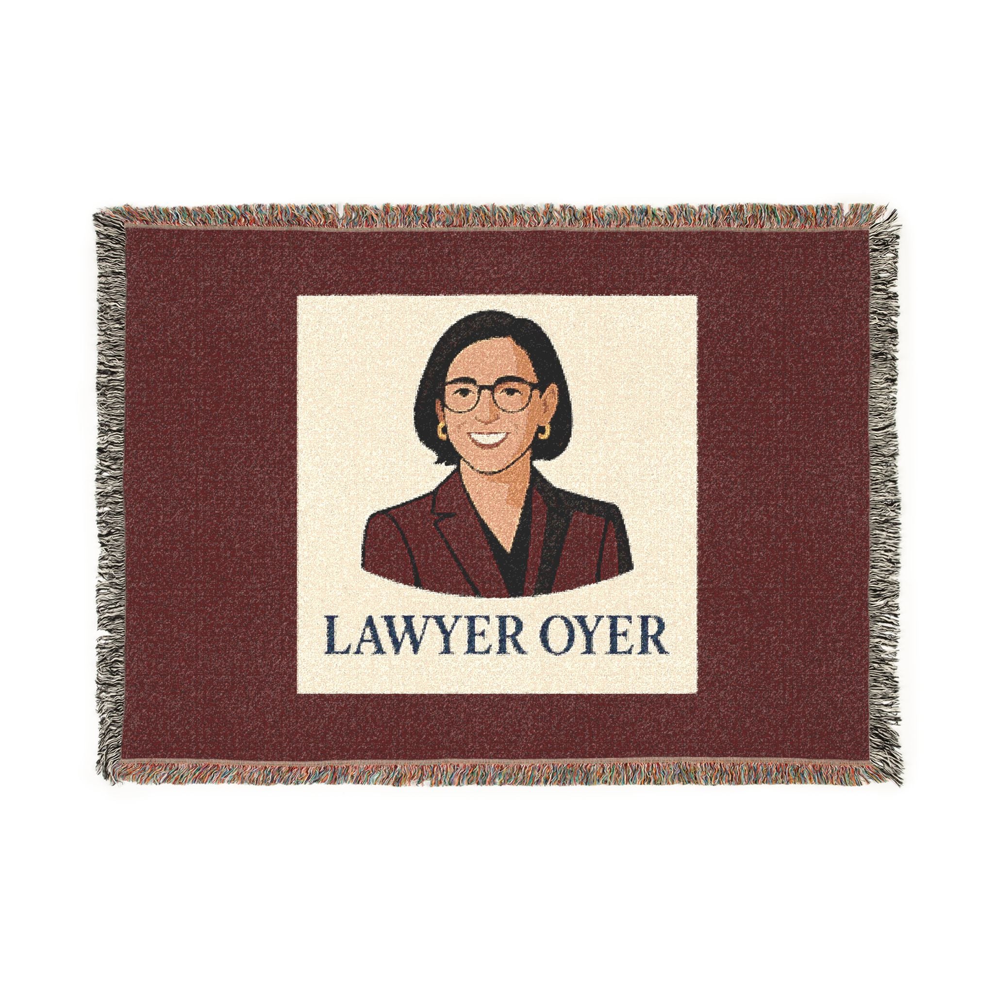 The Lawyer Oyer Woven Blanket